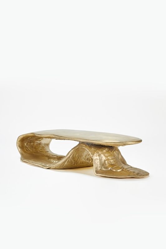 Galerie Sohe, Shanghai — Table langue in bronze